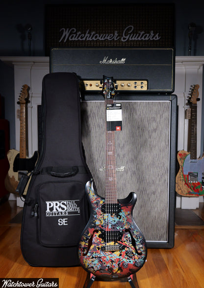 Paul Reed Smith PRS Ed Sheeran SE Hollowbody I Piezo Baritone Cosmic Splash Limited Edition