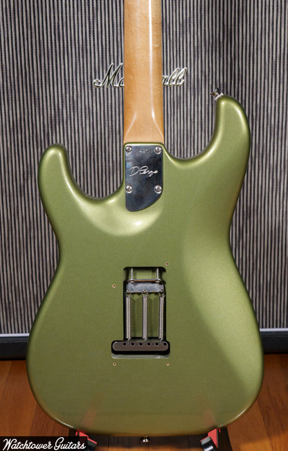 2016 D'Pergo Vintage Limited Metallic Moss Green