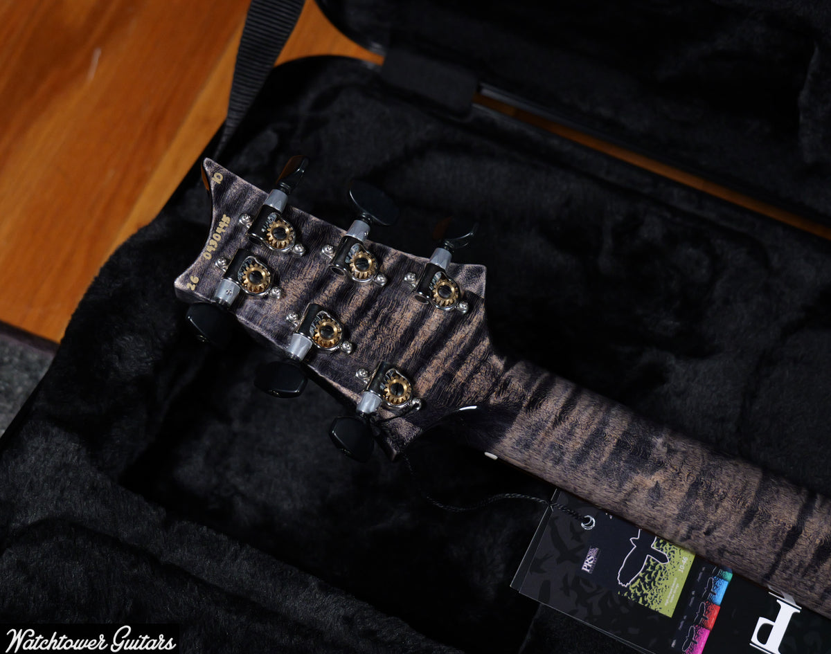 Paul Reed Smith PRS Custom 24 Stoptail Wood Library Charcoal