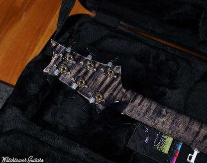 Paul Reed Smith PRS Custom 24 Stoptail Wood Library Charcoal