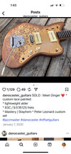 2020 Danocaster Offset Custom Lace "Ginger"
