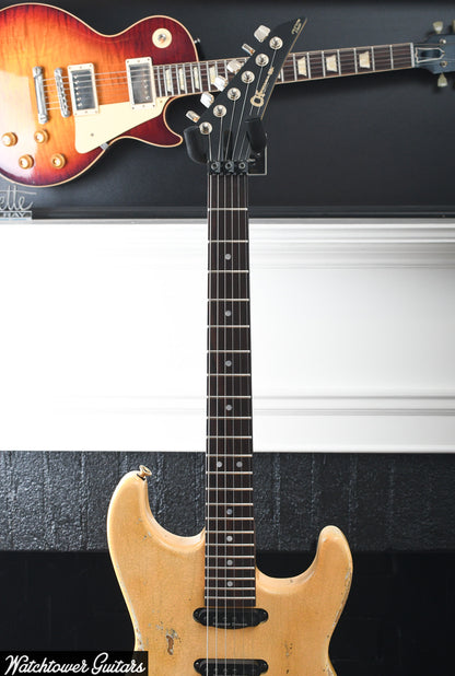 2023 Charvel USA Custom Shop San Dimas HSS Heavy Relic Brazilian Vanilla Shake