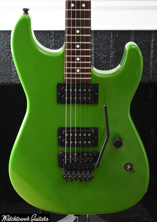 Charvel & Luxxtone San Dimas Nitro Charger Green KNE, Upgraded Pickups MIJ Neck