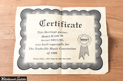 1996 Heritage H-150 NAMM Vintage Sunburst