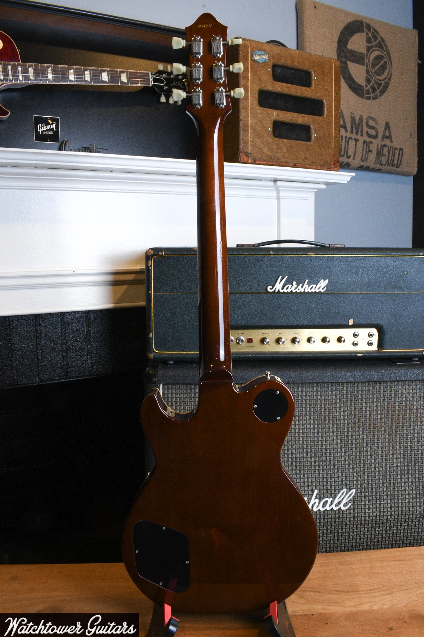 2011 Gustavsson Bluesmaster Custom Black P-90's