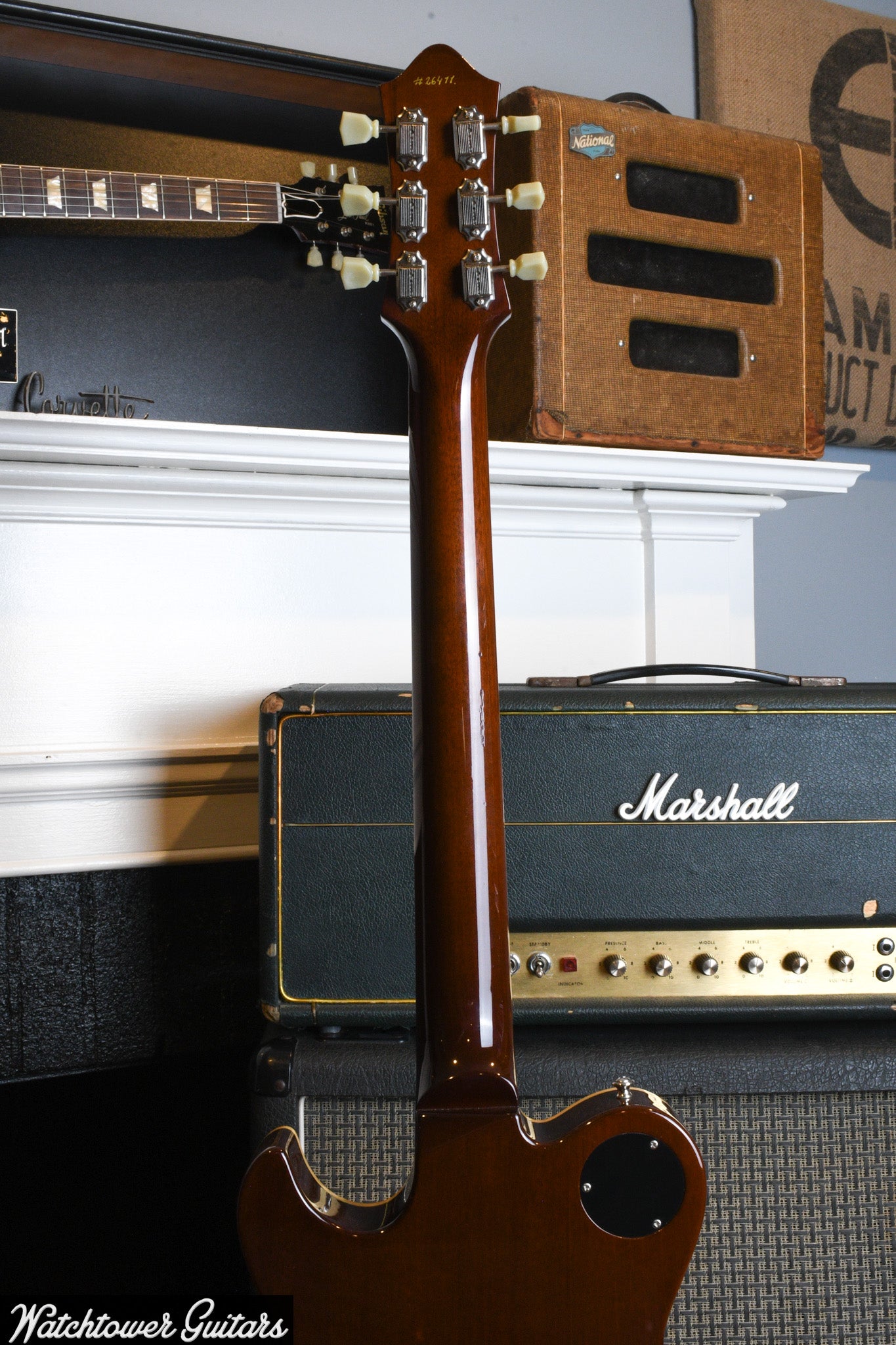 2011 Gustavsson Bluesmaster Custom Black P-90's
