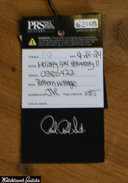 Paul Reed Smith PRS McCarty 594 Hollowbody II Purple Mist