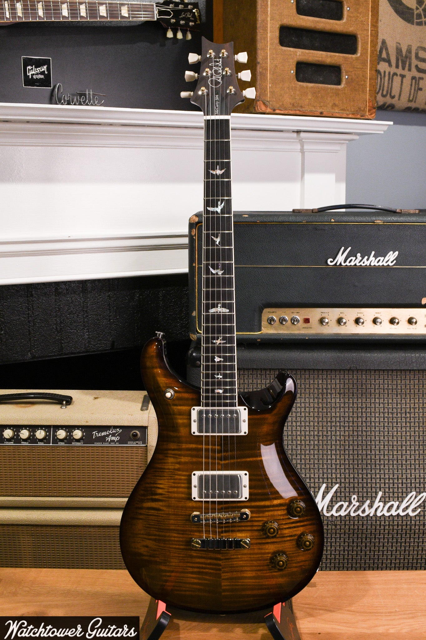 2023 Paul Reed Smith PRS McCarty 594 Black Gold Wrap Burst