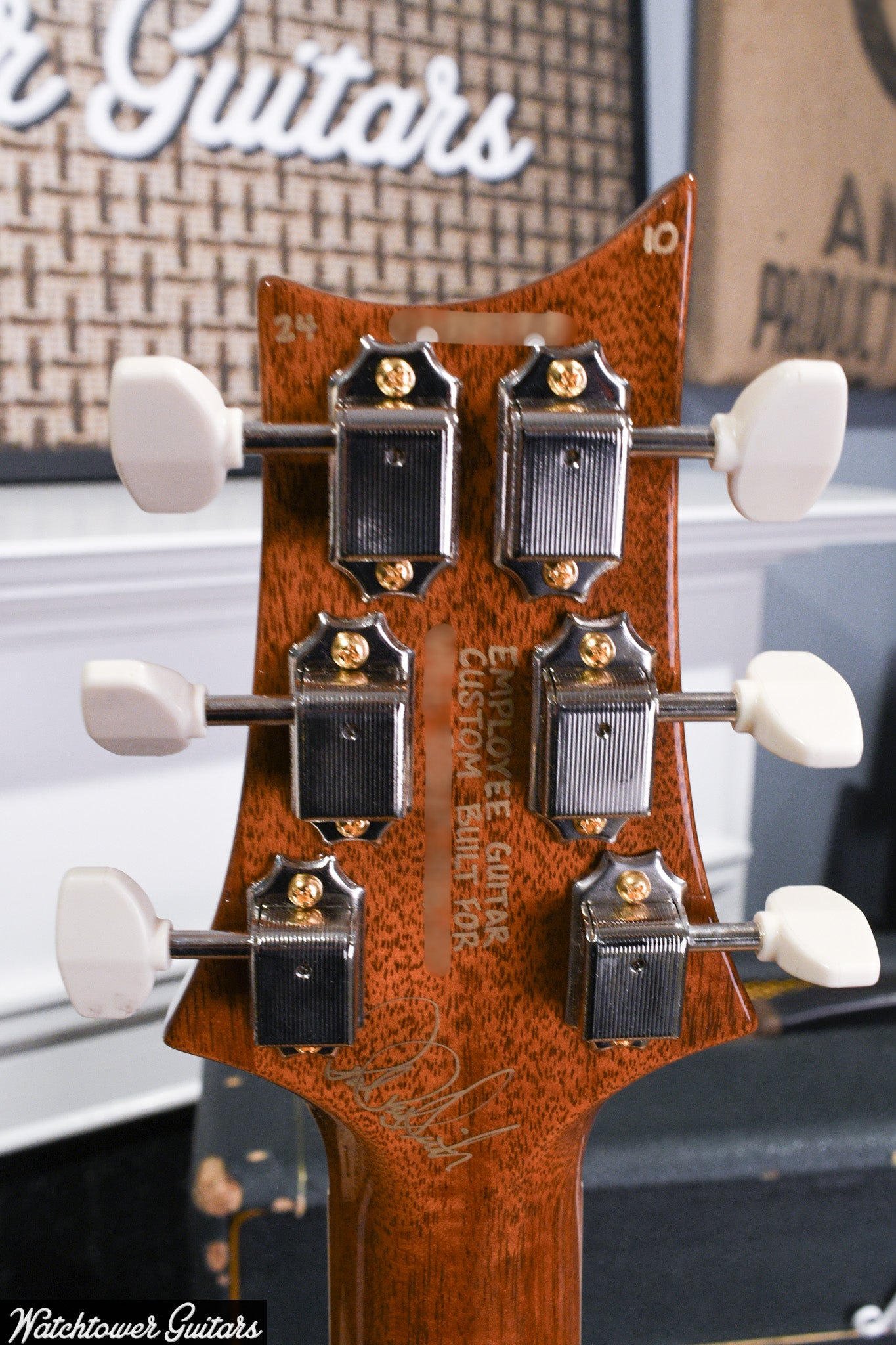 2024 Paul Reed Smith PRS McCarty 10 Top Fire Red Employee Guitar