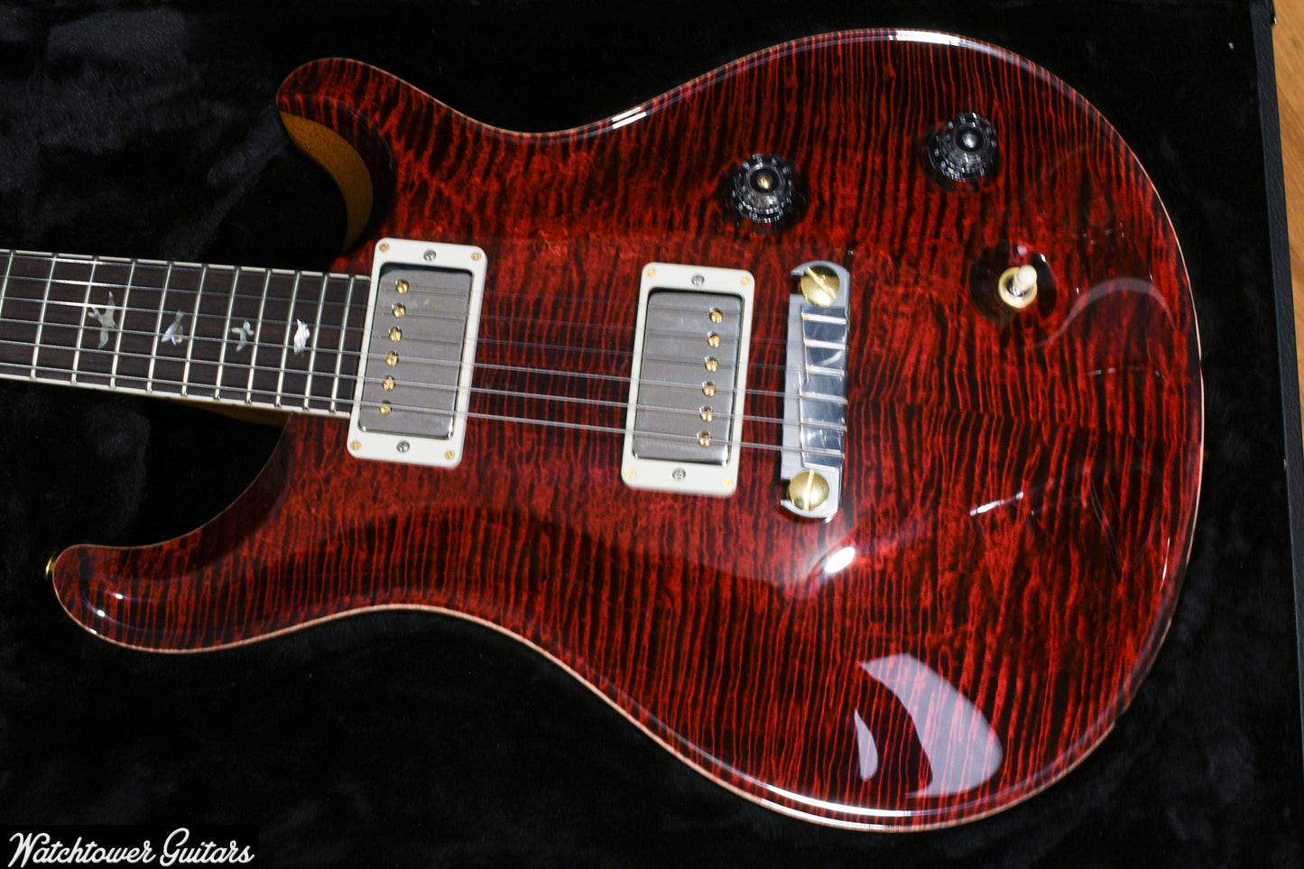 2024 Paul Reed Smith PRS McCarty 10 Top Fire Red Employee Guitar