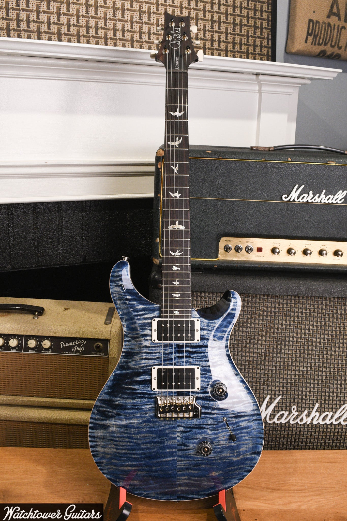 Paul Reed Smith PRS Custom 24 Faded Whale Blue