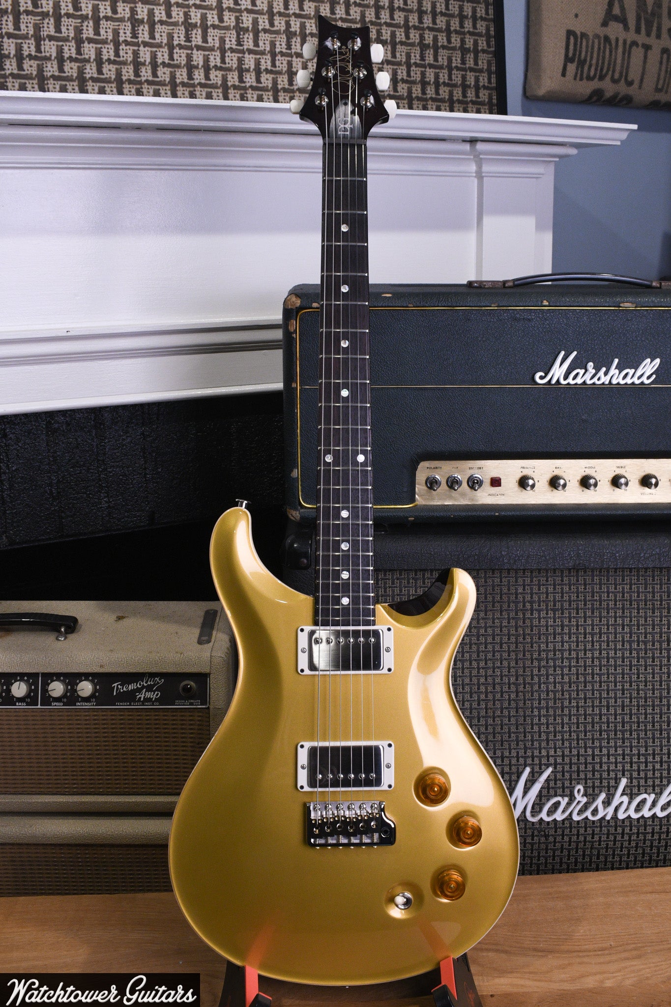 Paul Reed Smith PRS DGT Signature Gold Top Moon Inlays