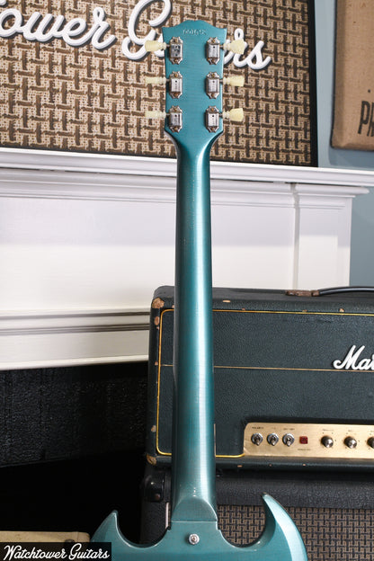 2020 Gibson 1964 SG Standard Murphy Lab Pelham Blue Ultra Light Aged