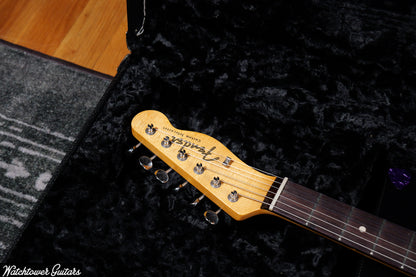 2022 Fender Custom Shop '62 Telecaster Custom Wildwood 10 Purple Sparkle