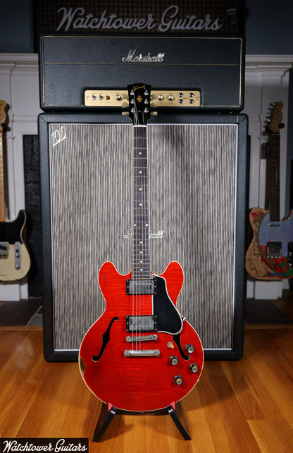 2021 Gibson Custom Shop CS-336 Figured Top Faded Cherry Relic'd