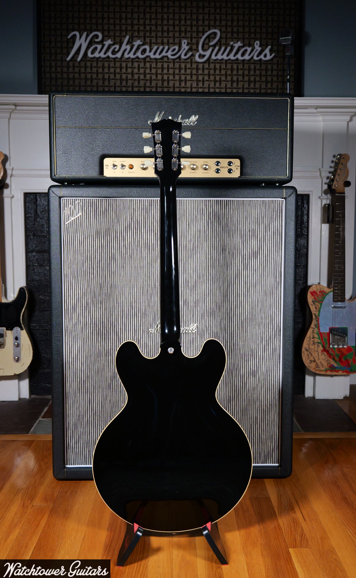 2023 Gibson 1959 ES-335 Murphy Lab Ultra Light Aged Black