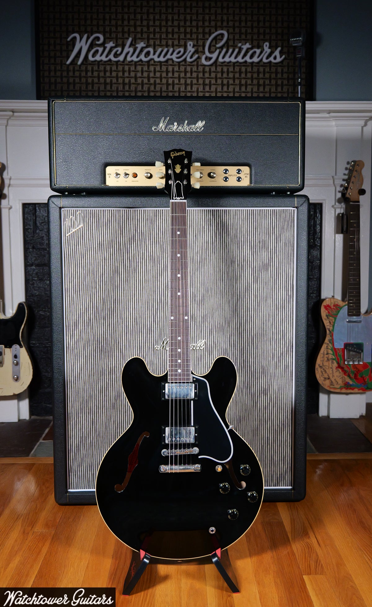2023 Gibson 1959 ES-335 Murphy Lab Ultra Light Aged Black