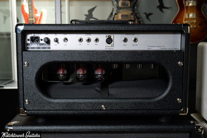 Two Rock Classic Reverb Signature 100 Watt Head Black Bronco/Modern Silver Grill