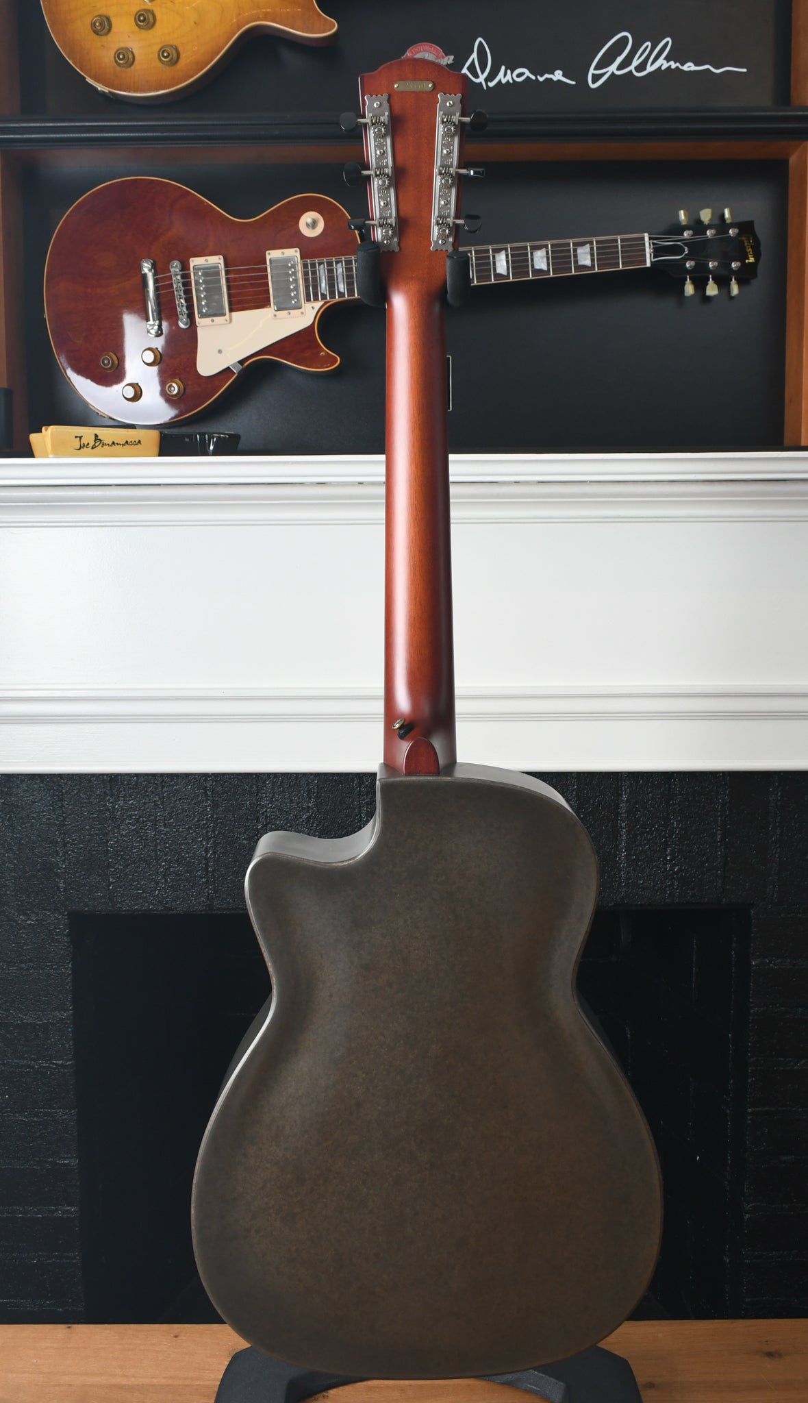 2022 National T-14 Tricone Cutaway Weathered Steel Sublime Pickup