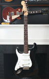 1987 Fender Japan Squier Left handed Stratocaster Black E series MIJ Hendrix