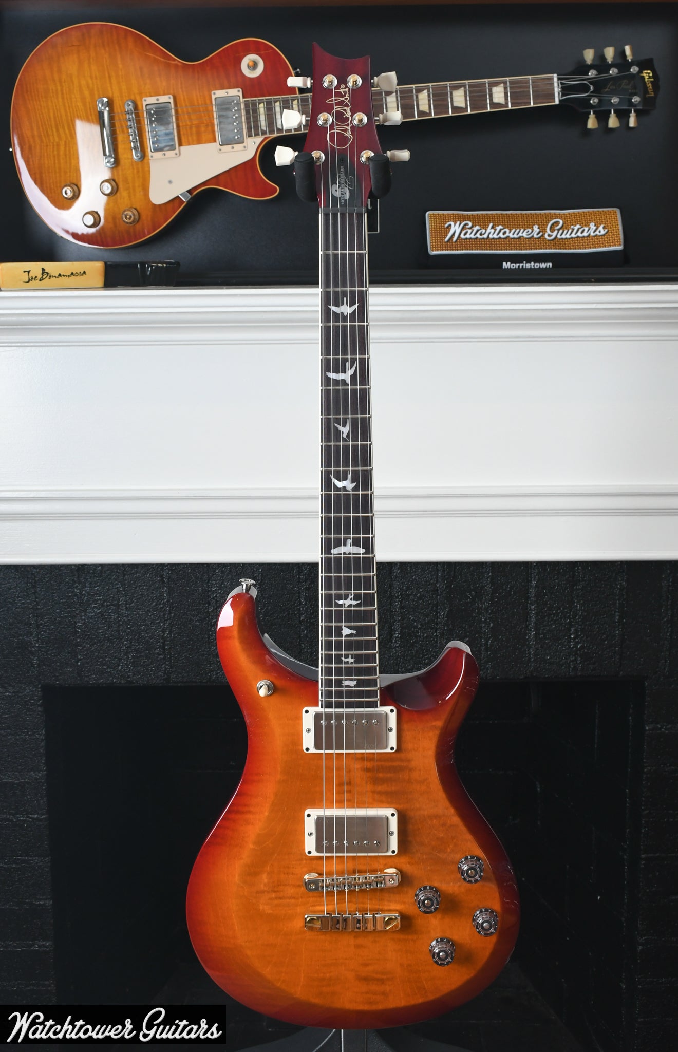 Paul Reed Smith PRS 10th Anniversary S2 594 Dark Cherry Sunburst