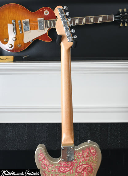1968 Original Fender Neck Crook Telecaster Aged Gold Paisley Voodoo TE-59 pickups