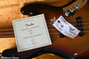 2021 Fender Jaco Pastorius Jazz Bass Sunburst