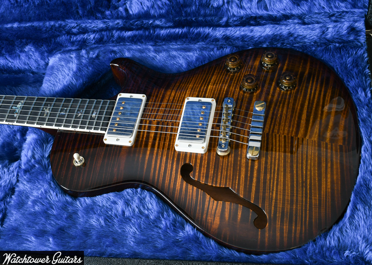 2020 Paul Reed Smith PRS McCarty SC 594 Semi Hollow Ltd Artist Black Gold Wrap