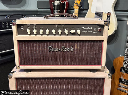 Two Rock Vintage Deluxe 40 Watt 6V6 & 3x10 Cabinet Dogwood Suede/Oxblood Cloth