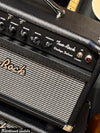 Two Rock Vintage Deluxe 35 Watt 6L6 & 1x12 Cabinet Black Bronco & Silver Cloth
