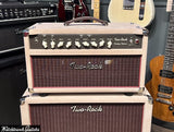 Two Rock Vintage Deluxe 35 Watt 6L6 & 1x12 Cabinet Dogwood Suede/Oxblood Cloth