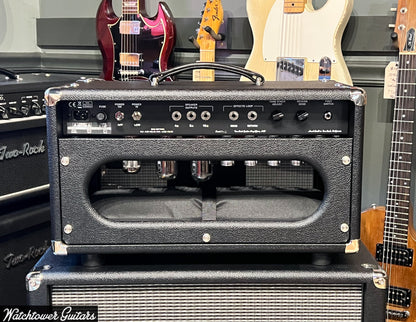 Two Rock Vintage Deluxe 35 Watt 6L6 & 3x10 Cabinet Black Bronco/Silver Cloth