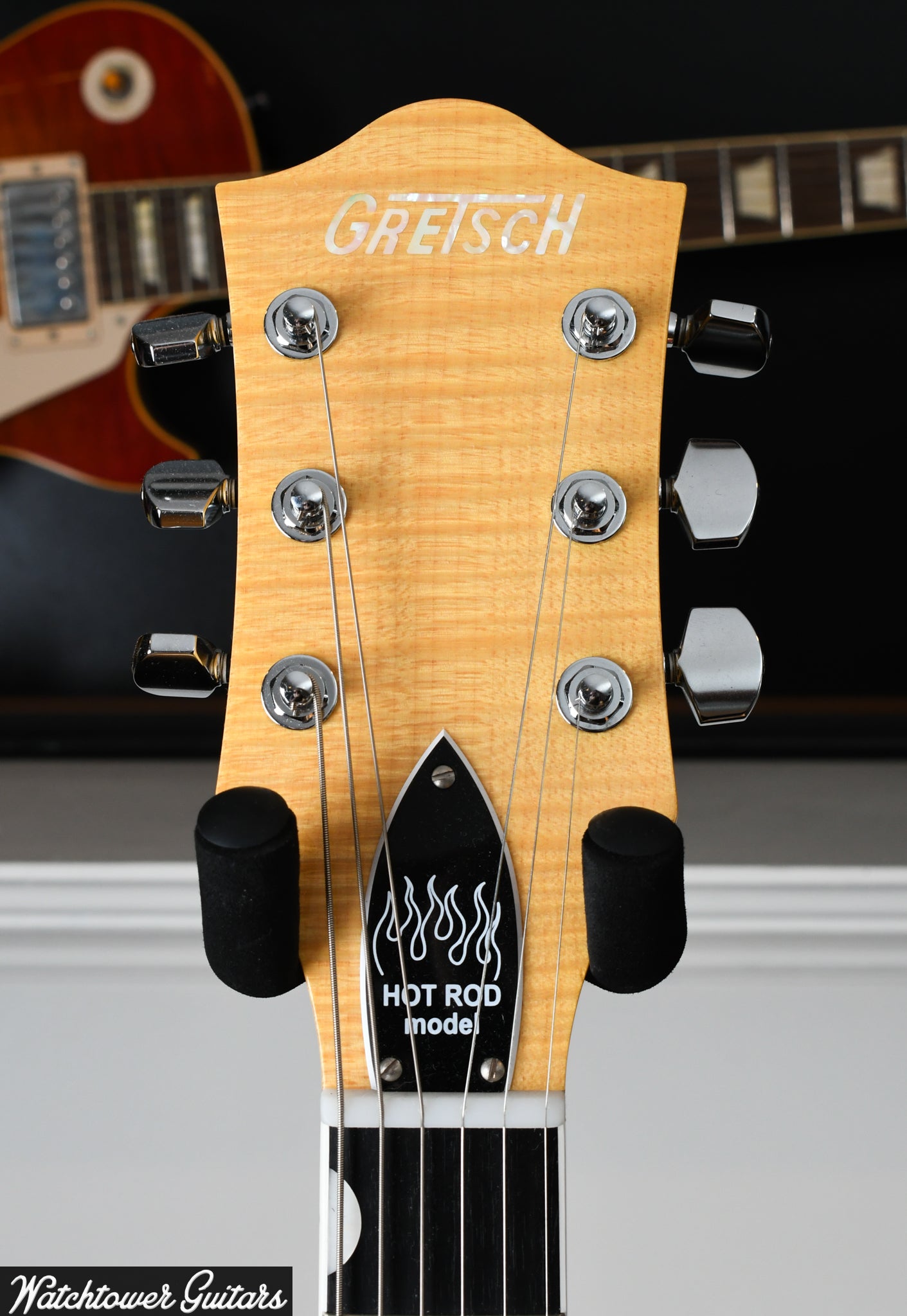 2018 Gretsch G6120SH Brian Setzer Hot Rod Natural Flame Maple