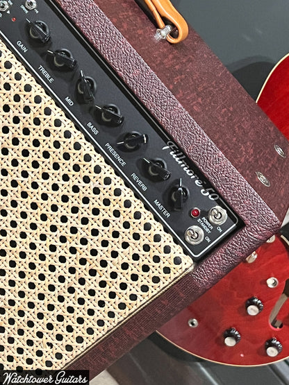 2023 Mesa Boogie Fillmore 50 Tube 1x12 Combo Vintage Bordeaux Bronco