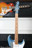 LSL Instruments Saticoy Lake Placid Blue Sparkle Burst to Silver Sparkle Heavy Aged "Cool"