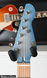 LSL Instruments Saticoy Lake Placid Blue Sparkle Burst to Silver Sparkle Heavy Aged "Cool"