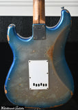 LSL Instruments Saticoy Lake Placid Blue Sparkle Burst to Silver Sparkle Heavy Aged "Cool"