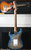 LSL Instruments Saticoy Lake Placid Blue Sparkle Burst to Silver Sparkle Heavy Aged "Cool"