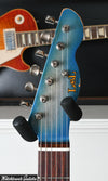 LSL Instruments Bad Bone 290 Lake Placid Blue Sparkle Burst to Silver Sparkle Heavy Aged "Blues"