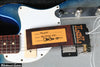 LSL Instruments Bad Bone 290 Lake Placid Blue Sparkle Burst to Silver Sparkle Heavy Aged "Blues"