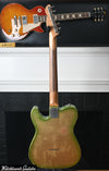 LSL Instruments T Bone Gold Cactus Green Burst Sparkle Heavy Aged "Kosta"