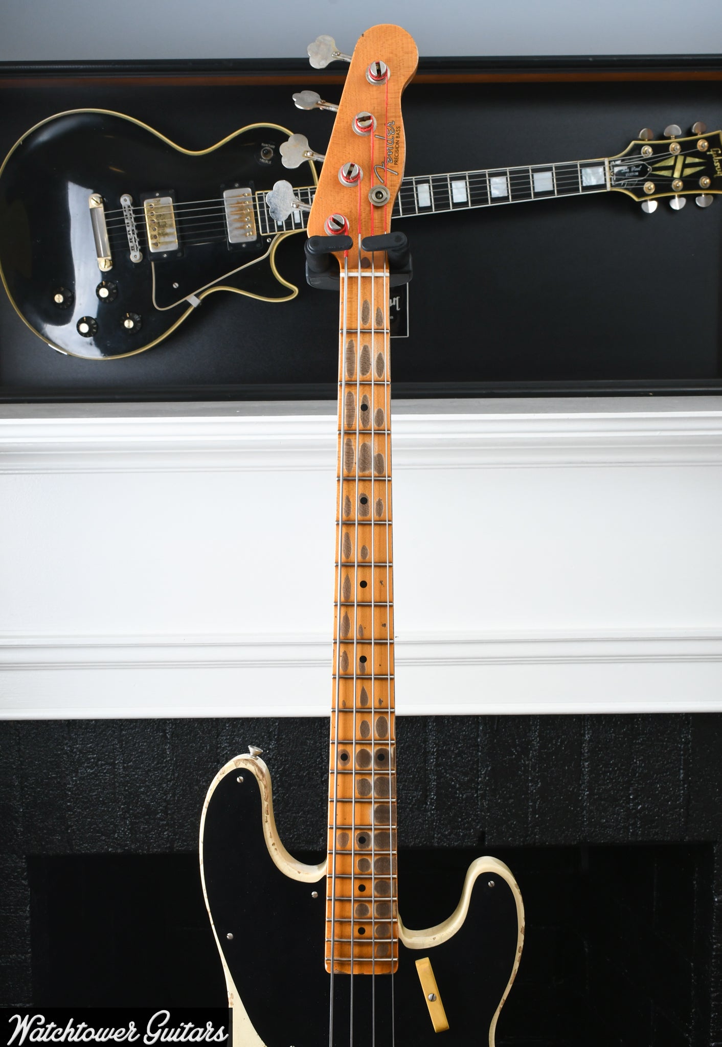 2023 Fender Custom Shop '51 Precision Bass Heavy Relic Aged Vintage White