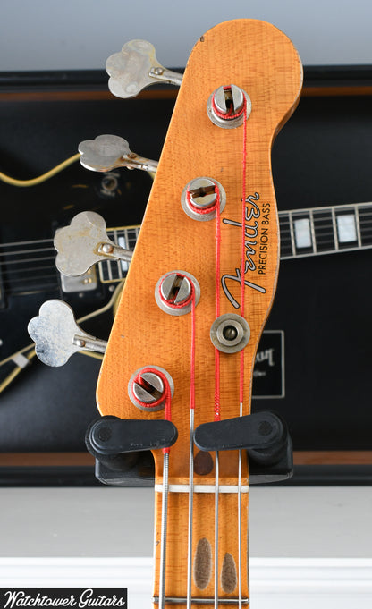 2023 Fender Custom Shop '51 Precision Bass Heavy Relic Aged Vintage White