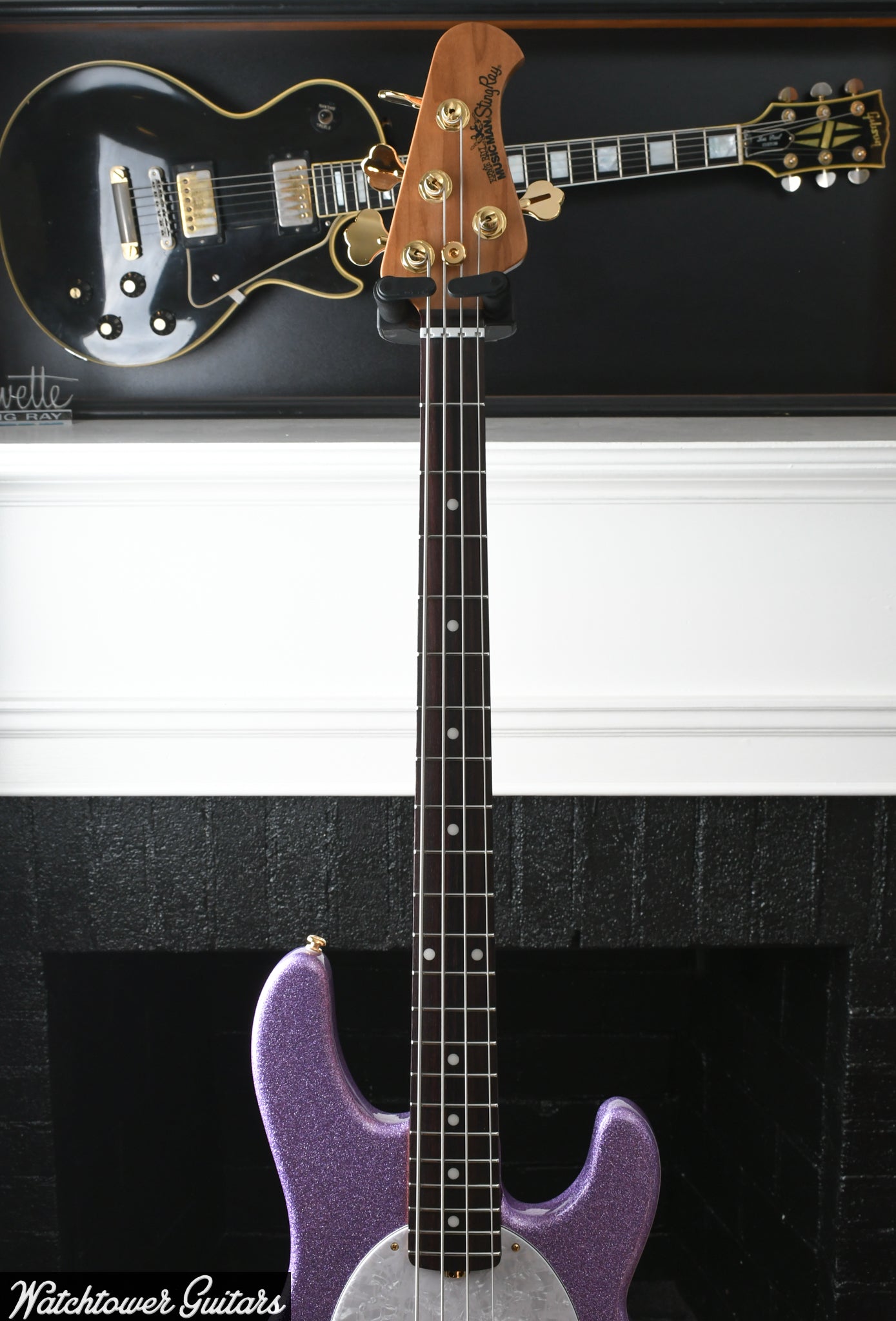 Ernie Ball Music Man StingRay Special 4 String Amethyst Sparkle