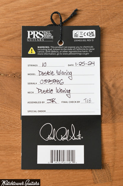 Paul Reed Smith PRS Dustie Waring CE 24 Floyd Satin Waring Burst
