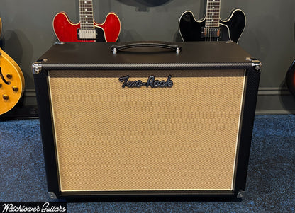 Two Rock Bloomfield Drive 100/50 Watt Head & 1x12 Cabinet Set Carbon Fiber/Cane Grill