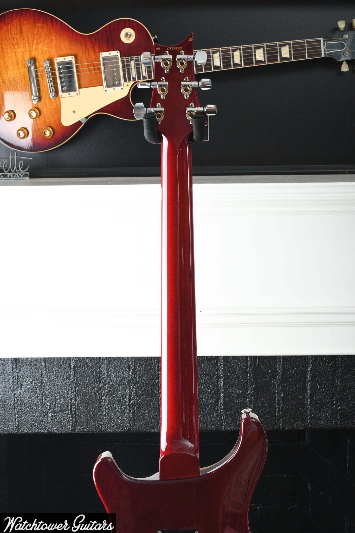 Paul Reed Smith PRS Custom 24 "Floyd" 10 Top Fire Red