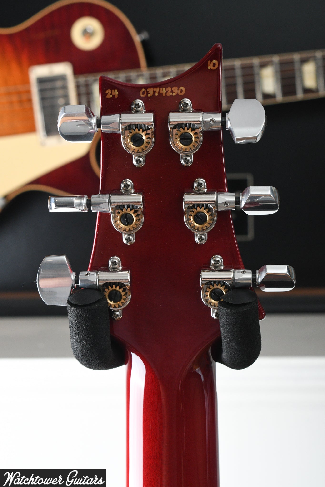 Paul Reed Smith PRS Custom 24 "Floyd" 10 Top Fire Red