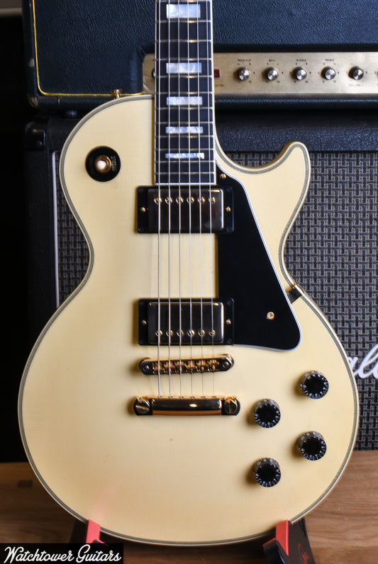 2021 Gibson Les Paul Custom Murphy Lab *M2M Ultra Light Aged* Classic White