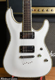 2004 Schecter C1 Elite Diamond Series White